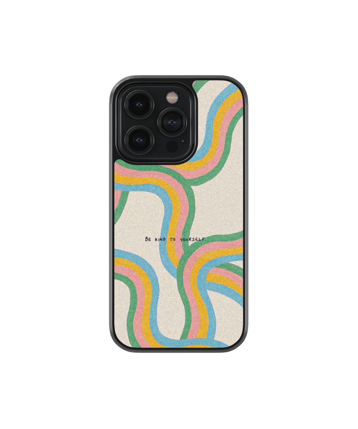 Be Kind Your Self Premium Glass Phone Cases - Image 1