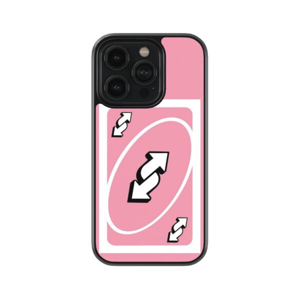 Uno Reverse Premium Glass Phone Cases