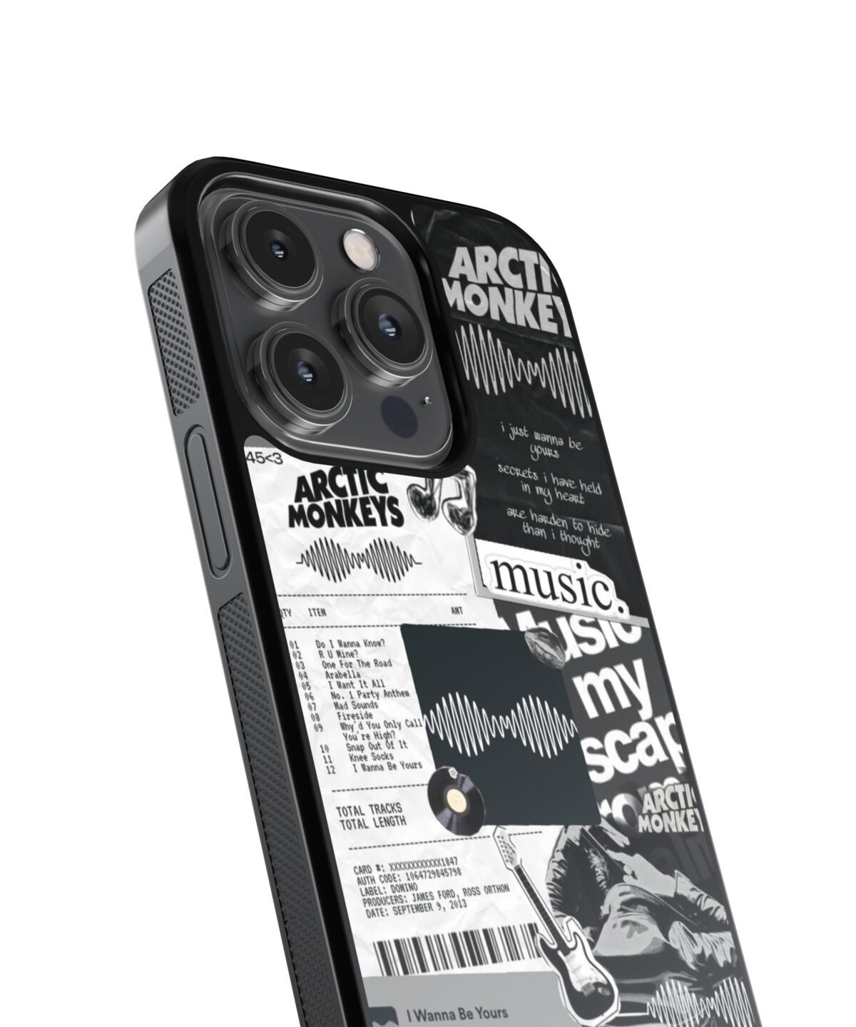 Arctic Monkey Spotify Premium Glass Phone Cases - Image 2