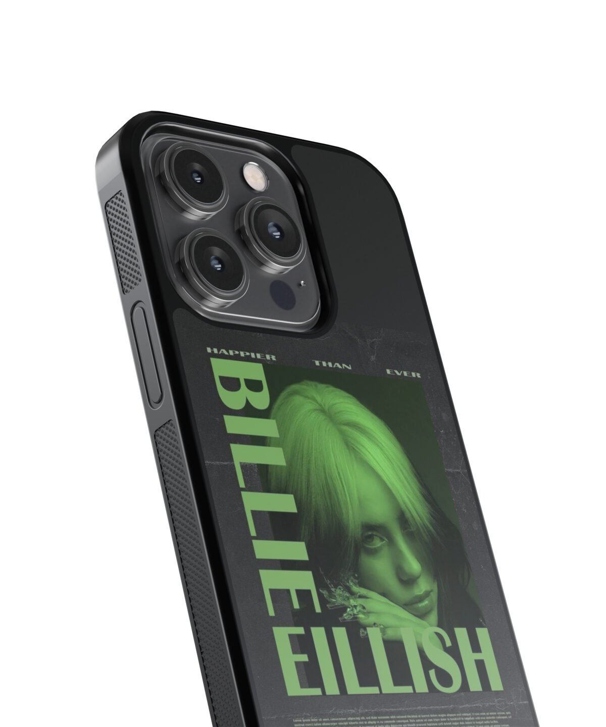 Billie Elish Premium Glass Phone Cases - Image 3