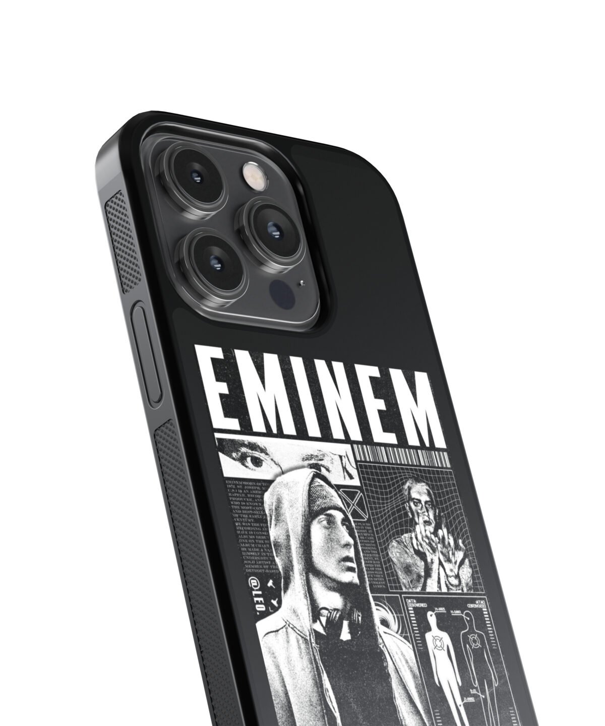 Eminem " Spotify " Premium Glass Phone Cases - Image 3