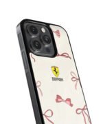 F1 Pookie Ribbon Premium Glass Phone Cases - Image 3
