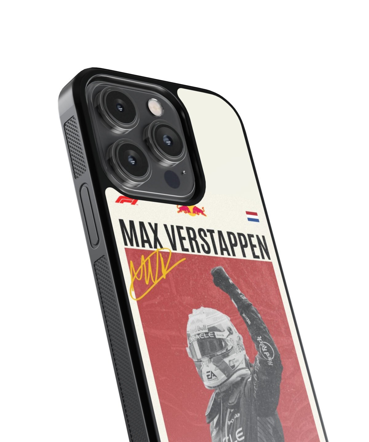 Max Veerstapen Premium Glass Phone Cases - Image 3