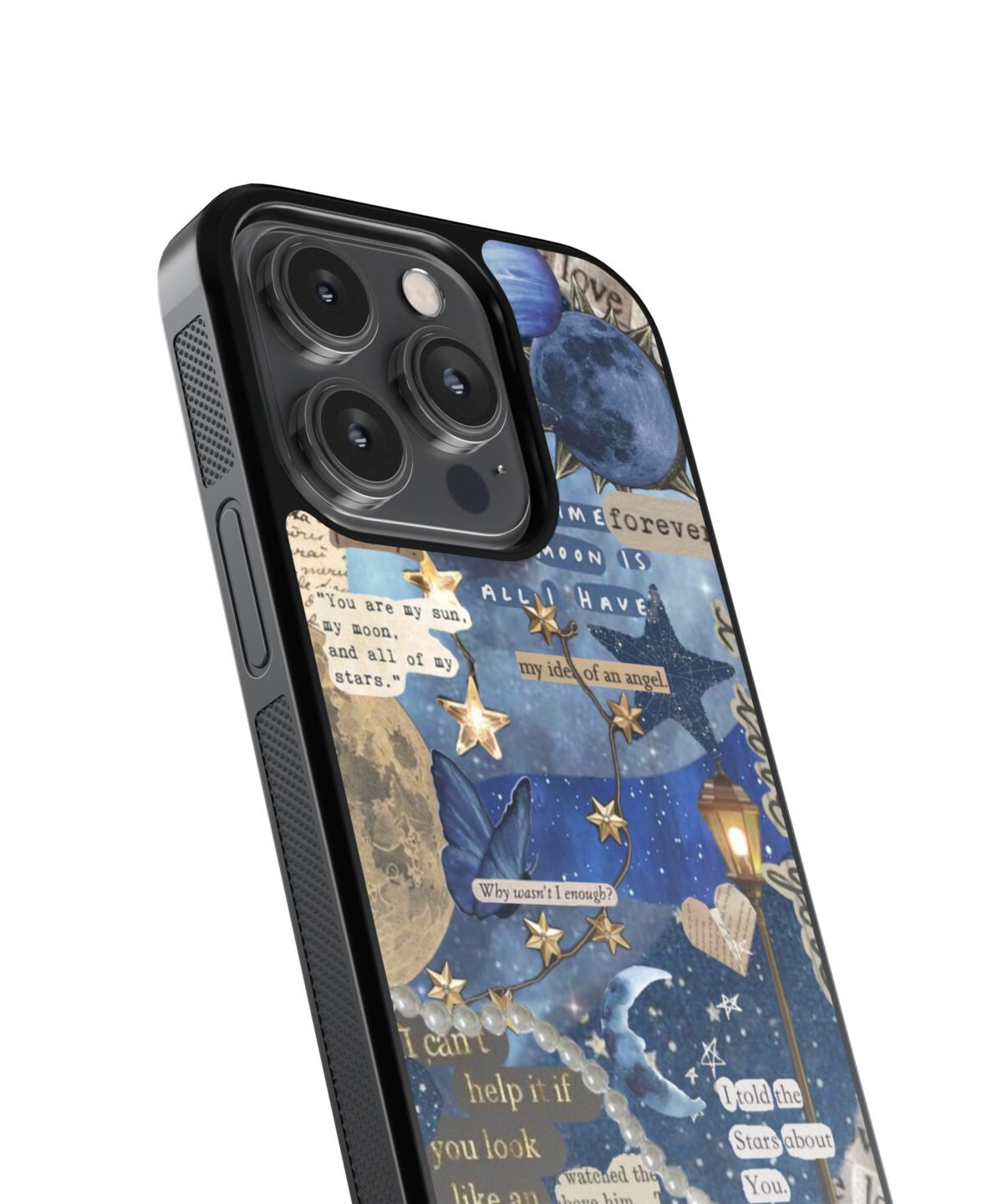 Some Time The Moon Is Premium Glass Phone Cases - Image 3