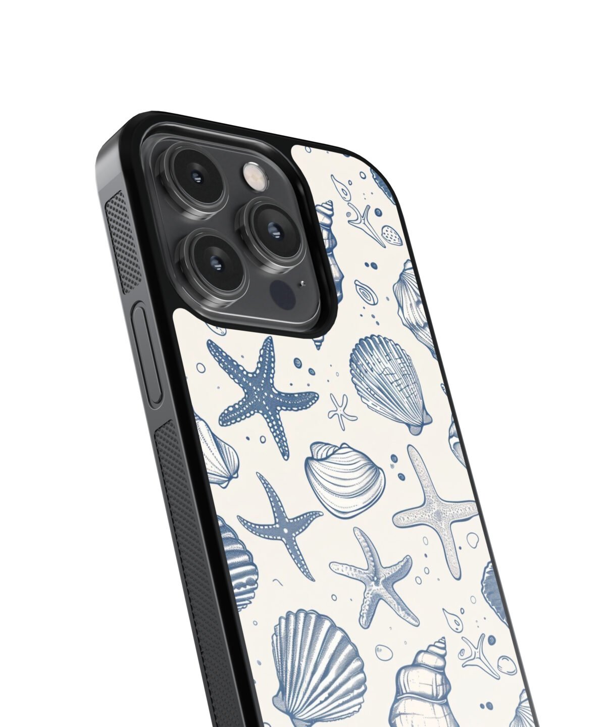 Sea Abstract Premium Glass Phone Case - Image 3