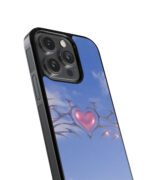 Sky Heart Premium Glass Phone Cases - Image 3