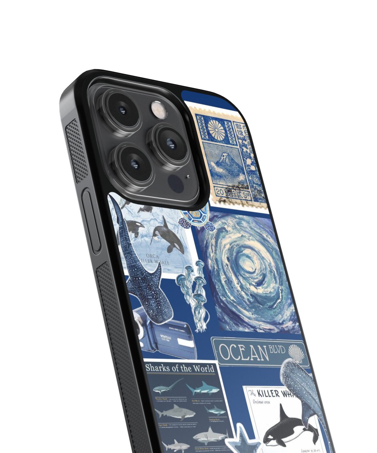 Ocean Pintresty Premium Glass Phone Case - Image 2