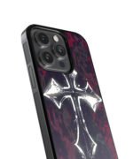 Cross Abstract Premium Glass Phone Cases - Image 3