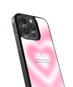 11:11 Heart Spread Premium Glass Phone Cases - Image 3