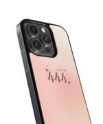 444 Lucky Girl Premium Glass Phone Case - Image 3