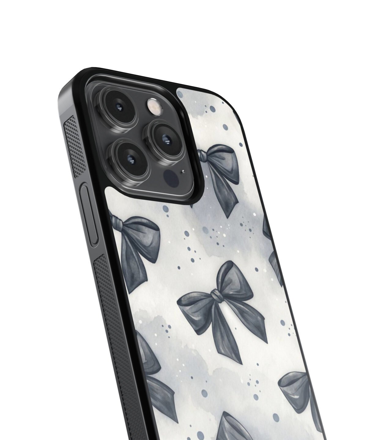 Pintresty Bow 5 Premium Glass Phone Case - Image 3