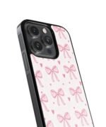 Pintresty Bow 5 Premium Glass Phone Case - Image 3