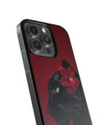 Black Cat Premium Glass Phone Cases - Image 3