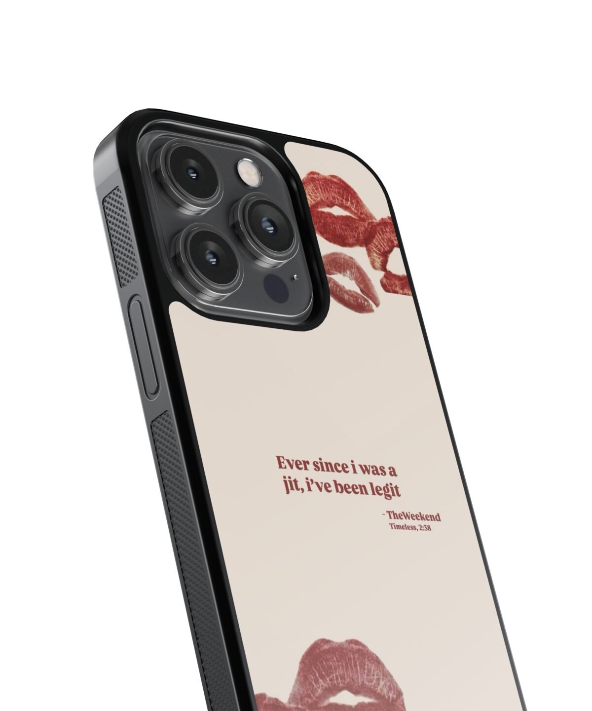Ever Since I Was Jit "Weekend" Premium Glass Phone Cases - Image 2