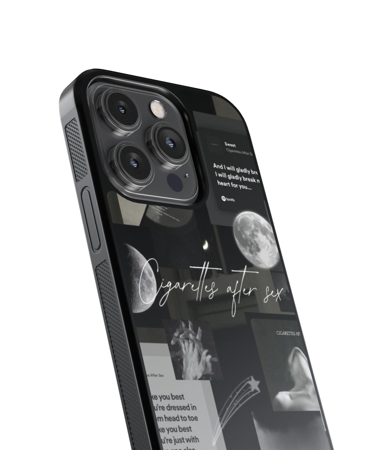 Cigarette After Sex Spotify Premium Glass Phone Cases - Image 2