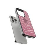 Pink Star Minimalist Premium Glass Phone Cases - Image 2