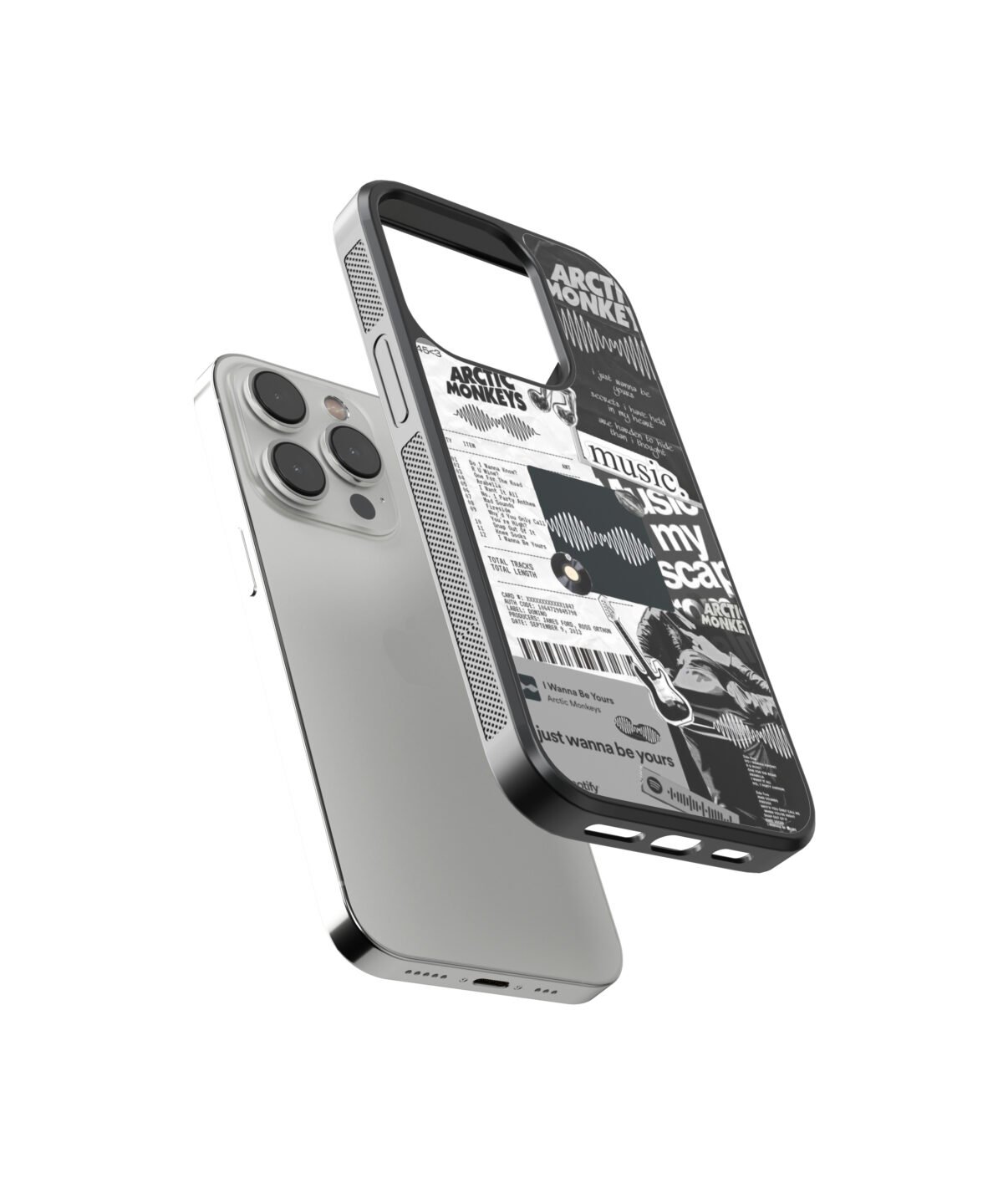 Arctic Monkey Spotify Premium Glass Phone Cases - Image 3