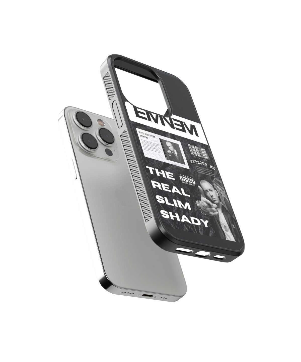 The Real Slim Shady "Eminem " Premium Glass Phonen Cases - Image 3