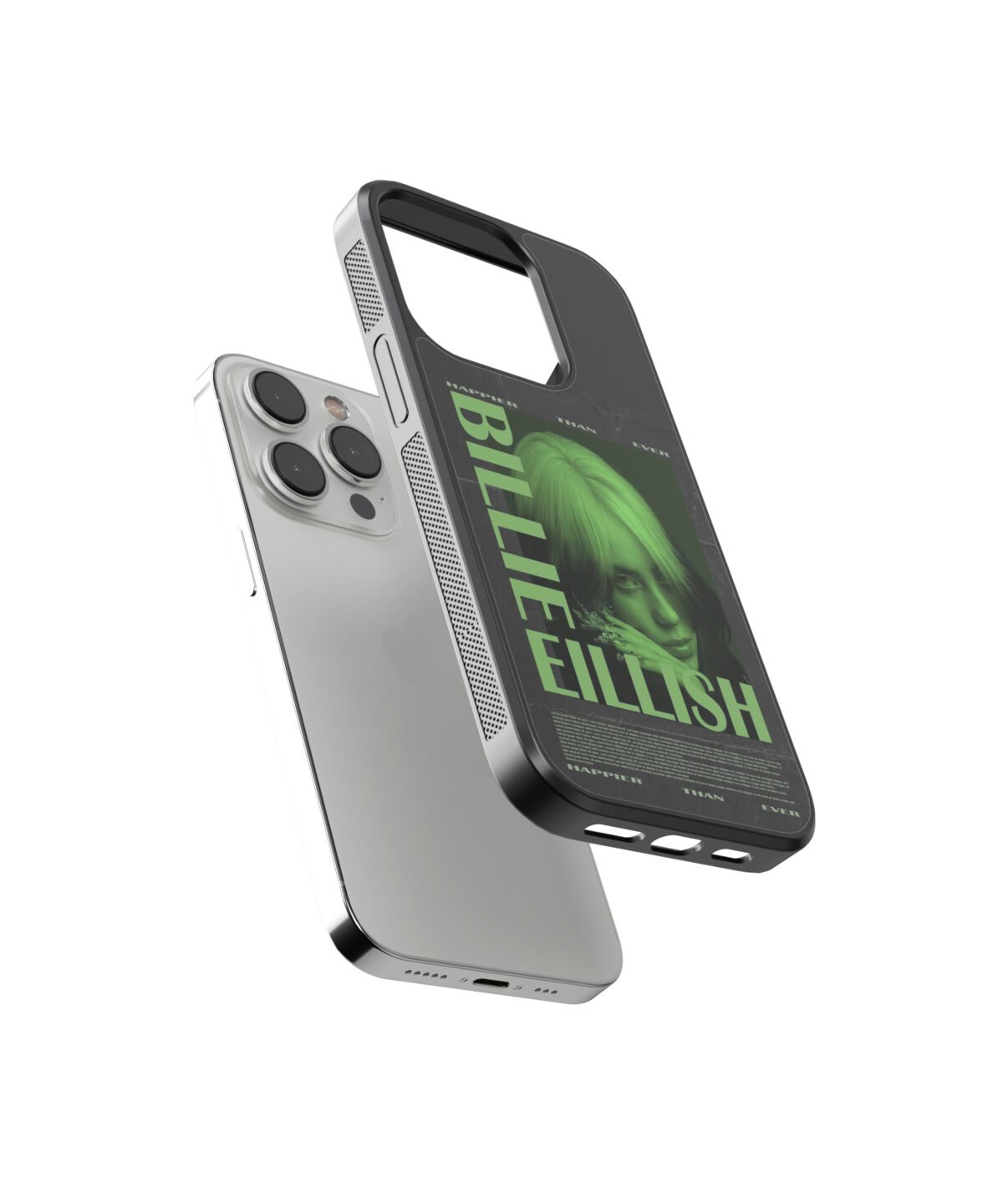 Billie Elish Premium Glass Phone Cases - Image 2