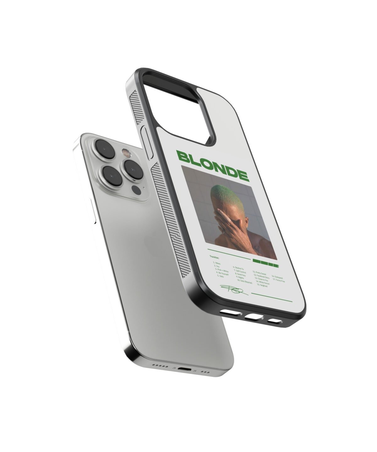 Frank Ocean "Blonde" Premium Glass Phone Cases - Image 2