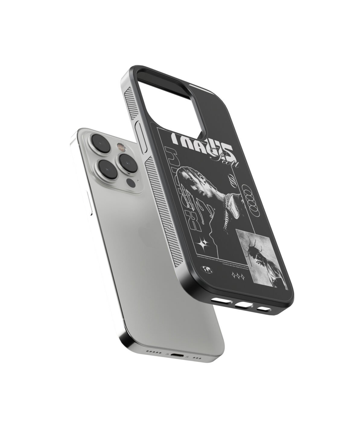 Travis Scott Spotify Premium Glass Phone Cases - Image 2