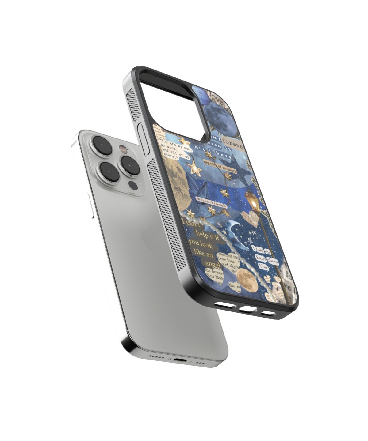 Some Time The Moon Is Premium Glass Phone Cases - Image 2