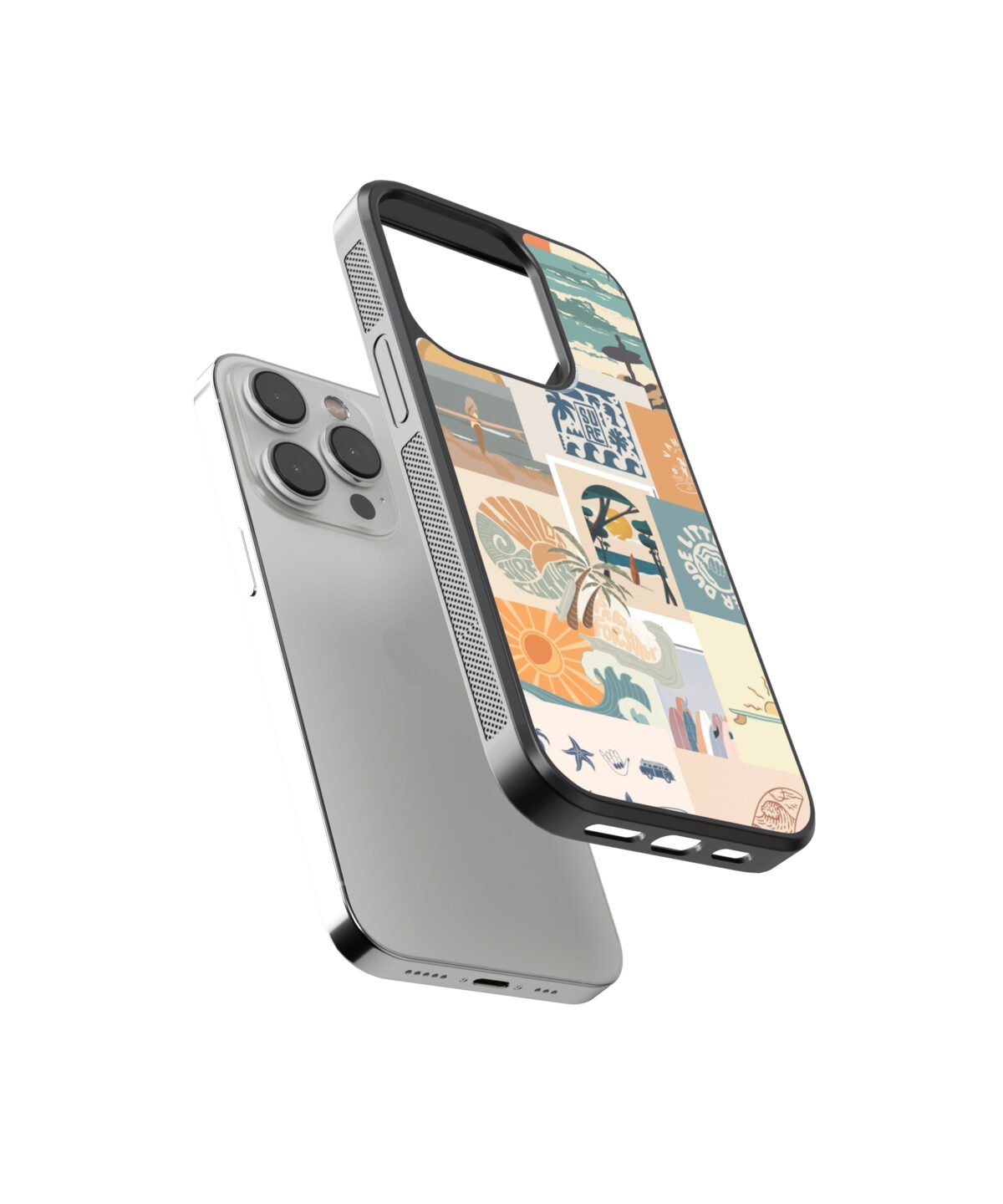 Beach Asthetics Premium Glass Phone Cases - Image 2