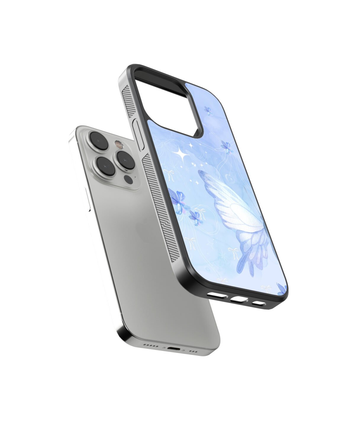 Butterfly Y2K Premium Glass Phone Case - Image 2