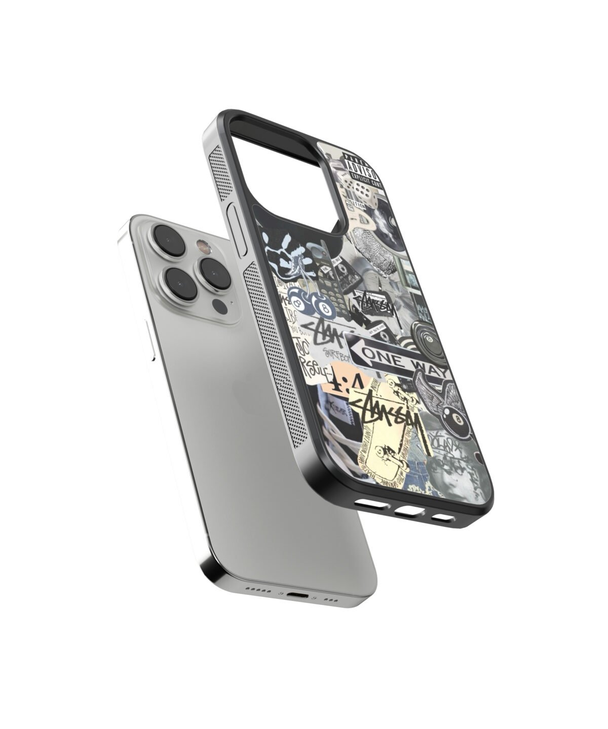 One Way Premium Glass Phone Cases - Image 2