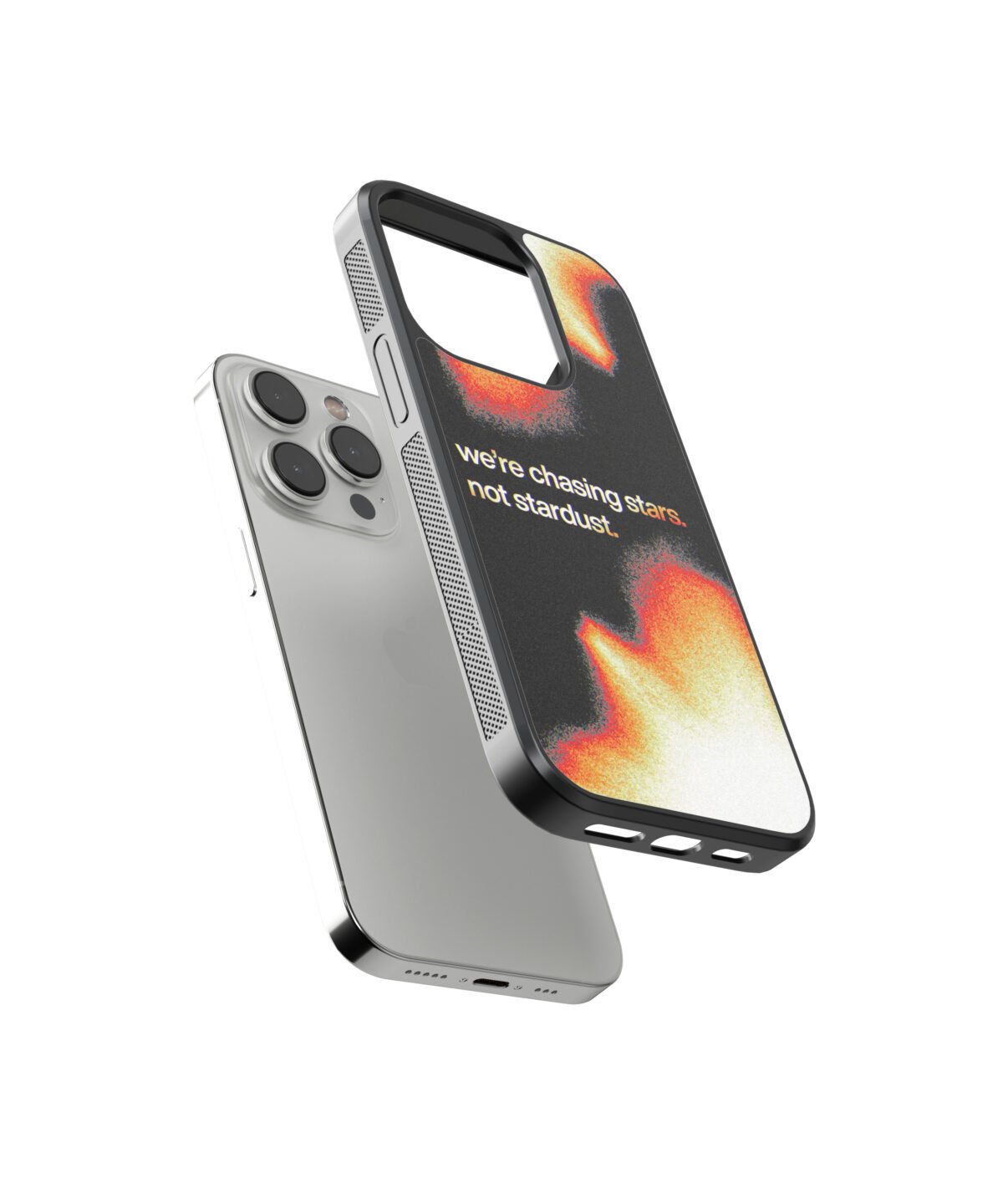 We are chasing Stars Premium Glass Phone Case - Image 2