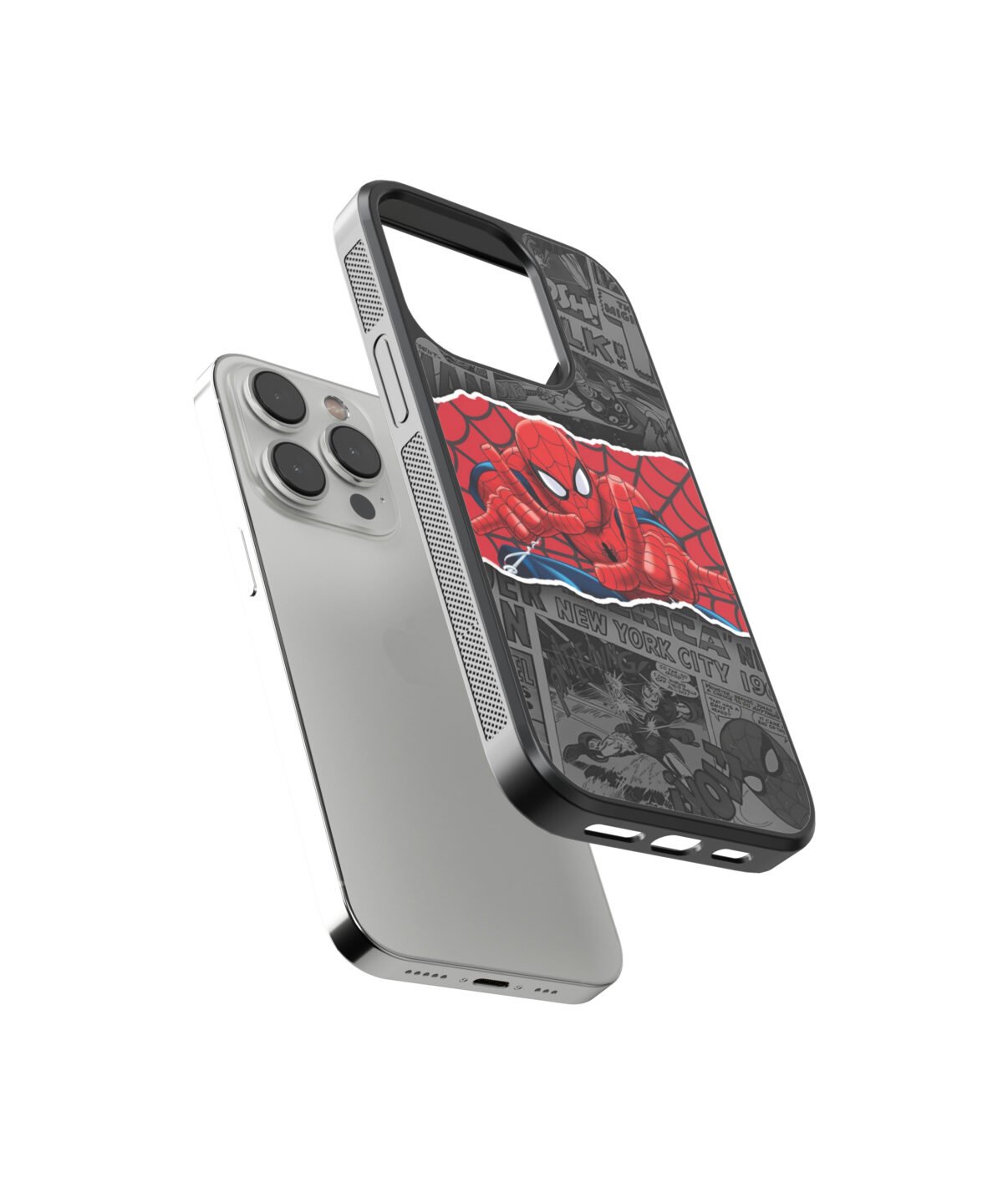 Spider Man 2 Premium Glass Phone Case - Image 2