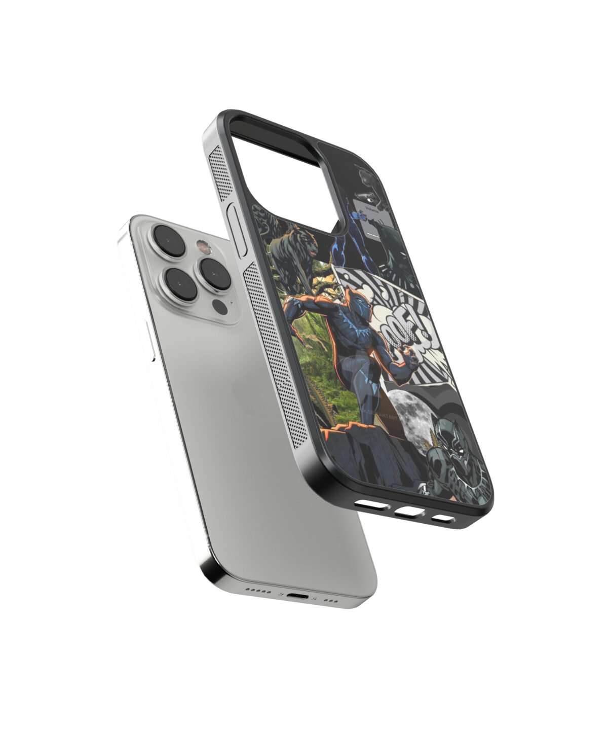 Black Panther Premium Glass Phone Case - Image 2