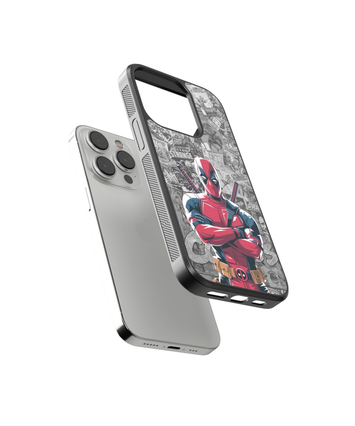 Deadpool 2 Premium Glass Phone Case - Image 2