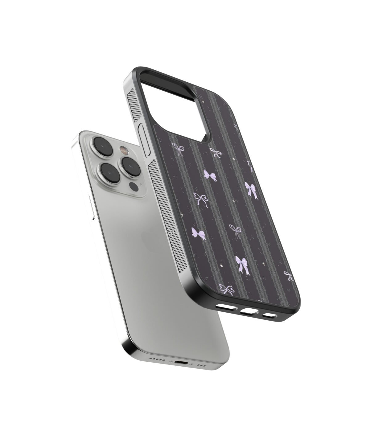 Pintresty Bow 2 Premium Glass Phone Case - Image 3
