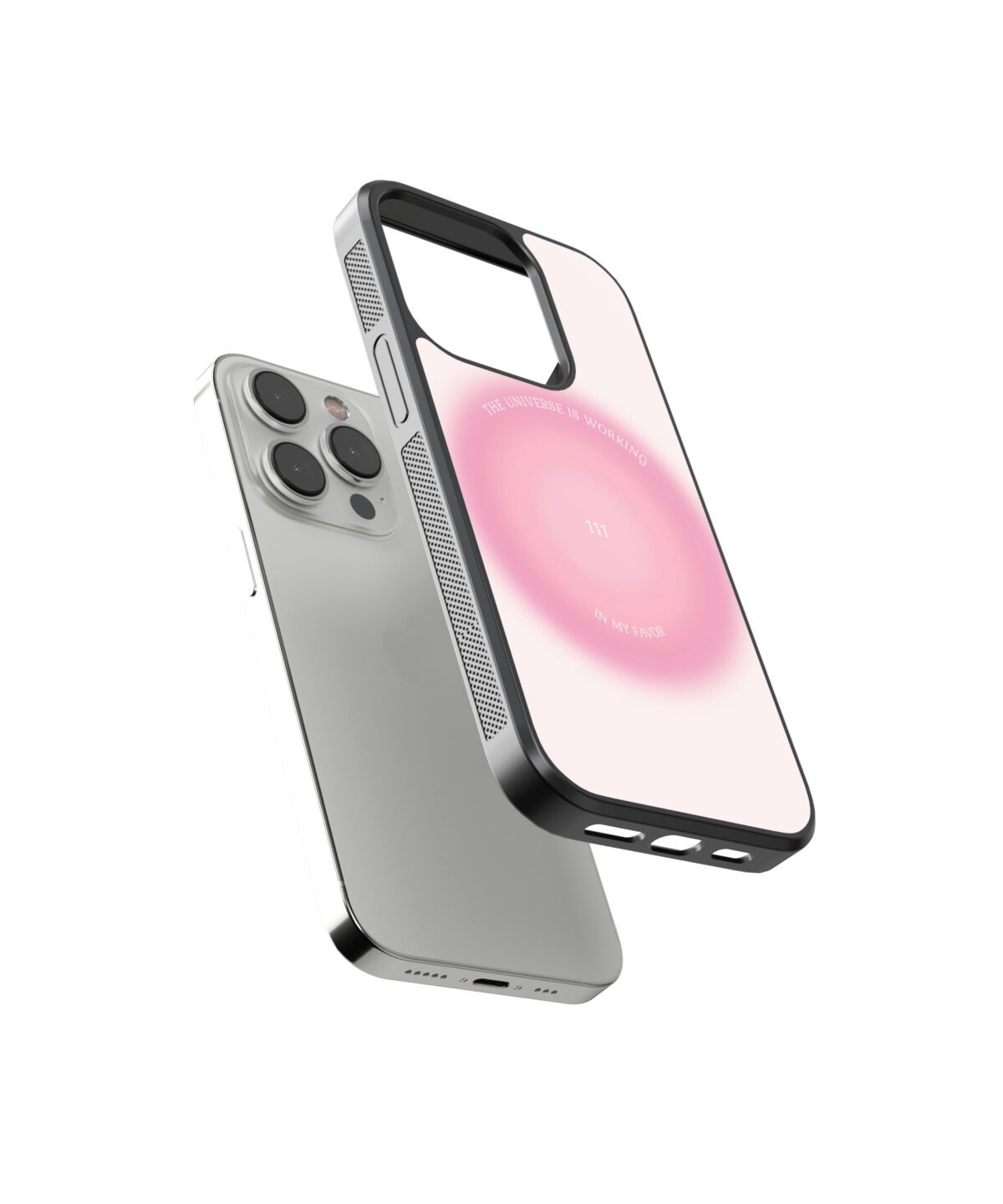 The Universe is Working Premium Glass Phone Cases - Image 2