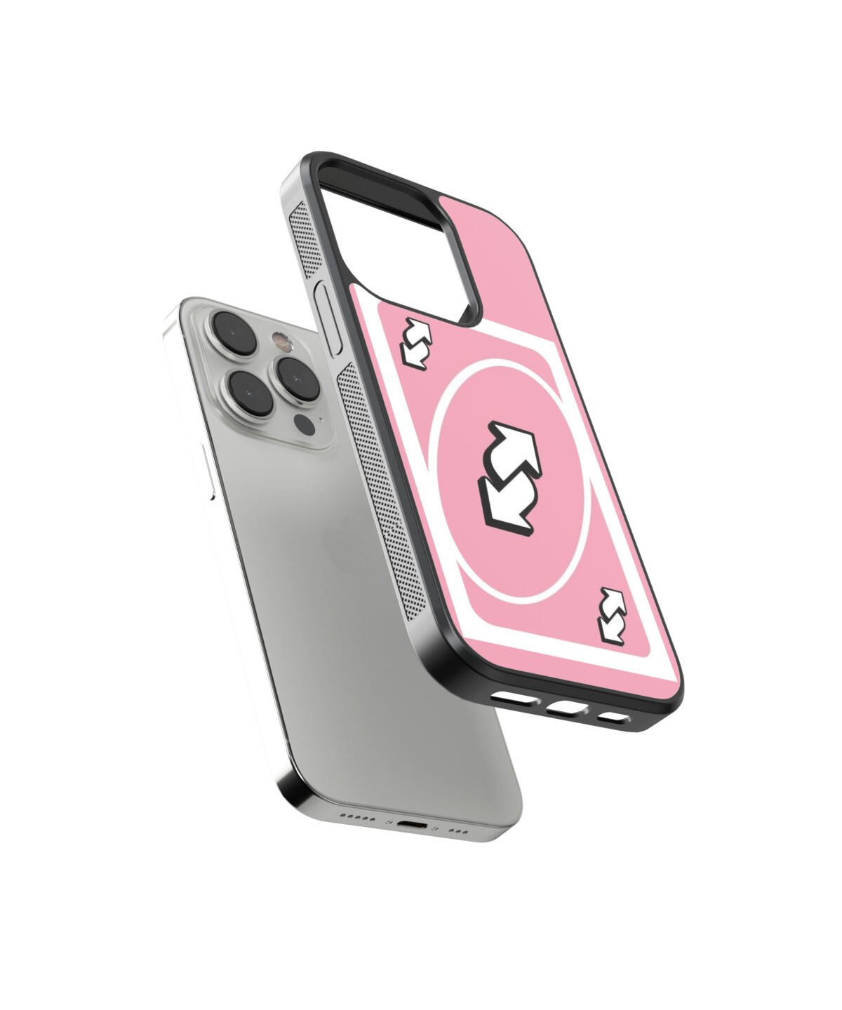 Uno Reverse Premium Glass Phone Cases - Image 2