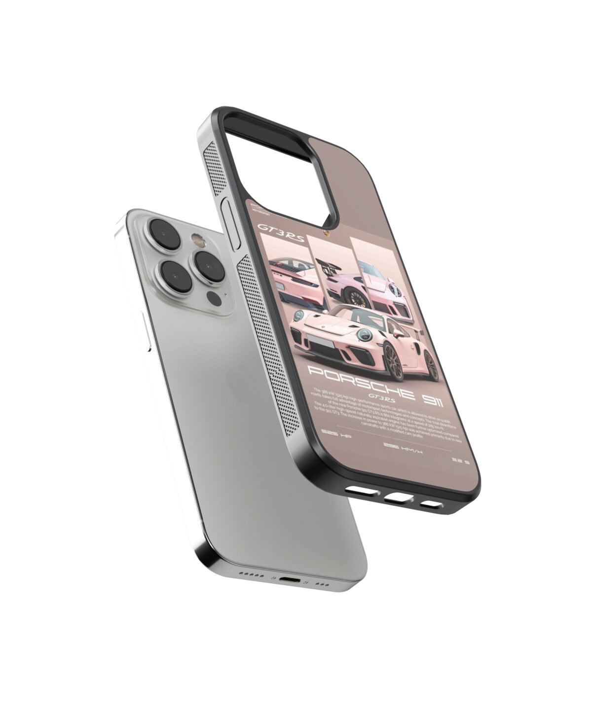 Porsche Gt3 Premium Glass Phone Cases - Image 2