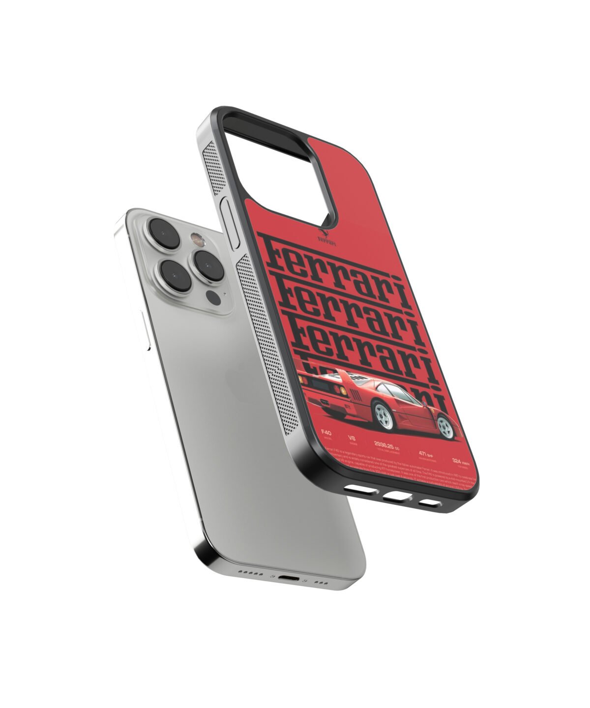 Ferrari Premium Glass Phone Cases - Image 2