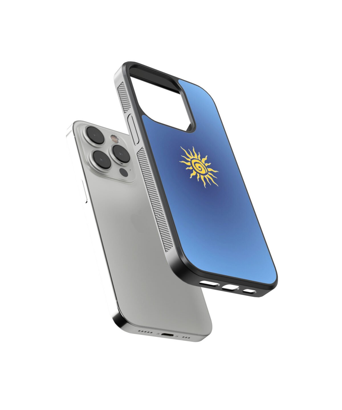 Sun Abstract Premium Glass Phone Cases - Image 2