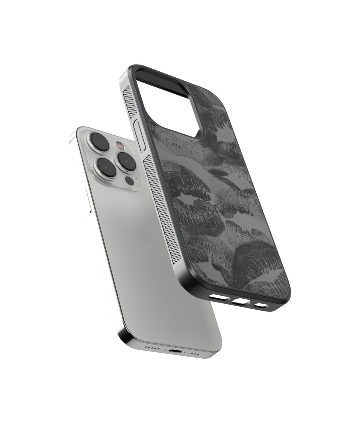 Black Kiss Asthetic Premium Glass Phone Cases - Image 2