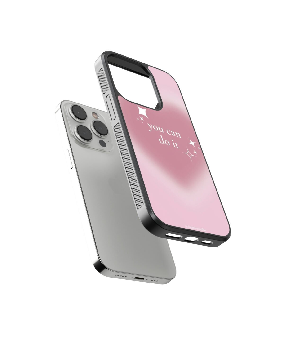 You Can Do It Premium Glass Phone Cases - Image 2