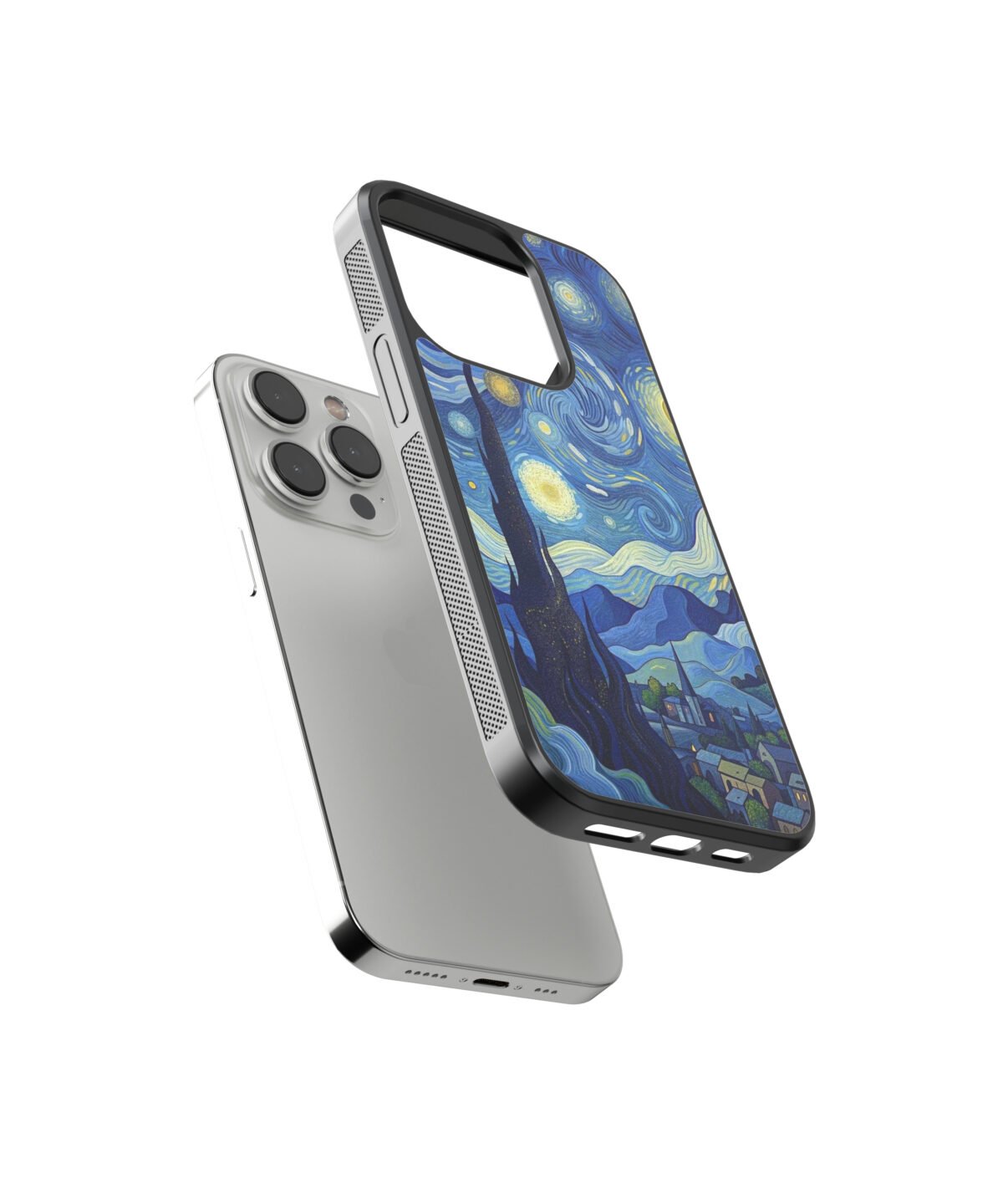 Vangogh Premium Glass Phone Cases - Image 2
