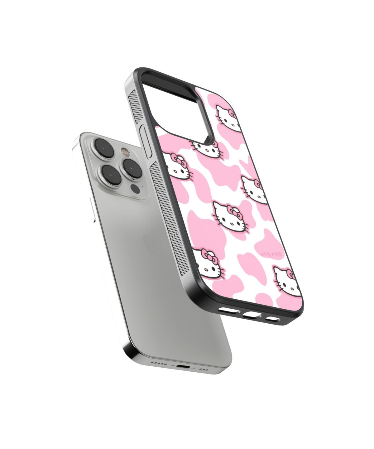 Kitten Abstract Premium Glass Phone Cases - Image 2