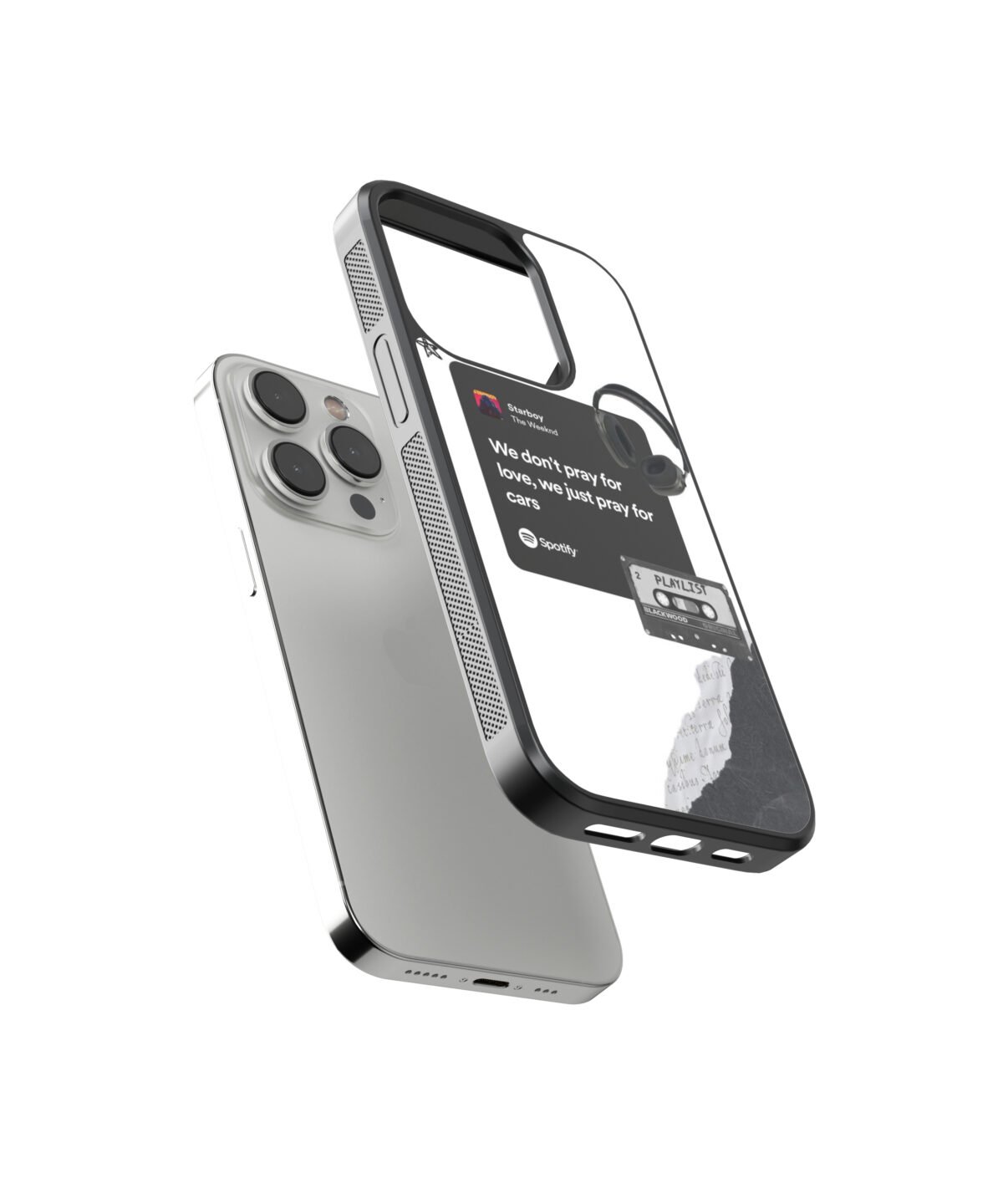 We Don't Pray For girls Premium Glass Phone Cases - Image 3