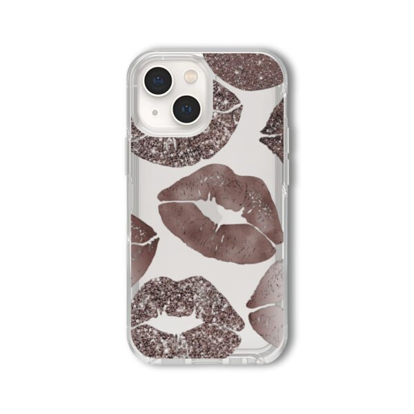 Kisses Clear Silicone Case