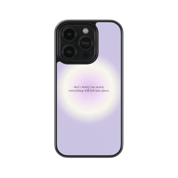 Dont Worry To Much Premium Glass Phone Case