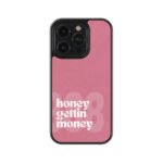 Honey Getting Money Premium Glass Phone Case