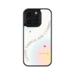 Good Things Are Coming Premium Glass Phone Case