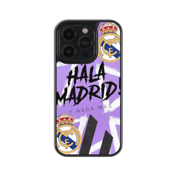 Hala Madrid Premium Glass Phone Case