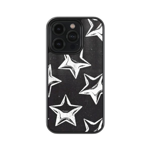 Black Starts Y2k Premium Glass Phone Case